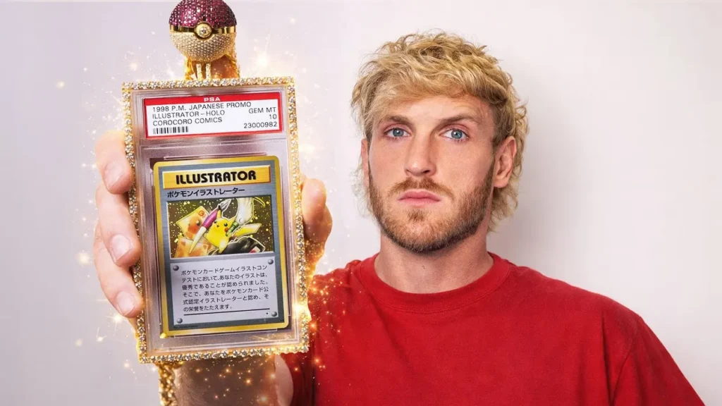 Logan Paul Pikachu Illustrator PSA 10